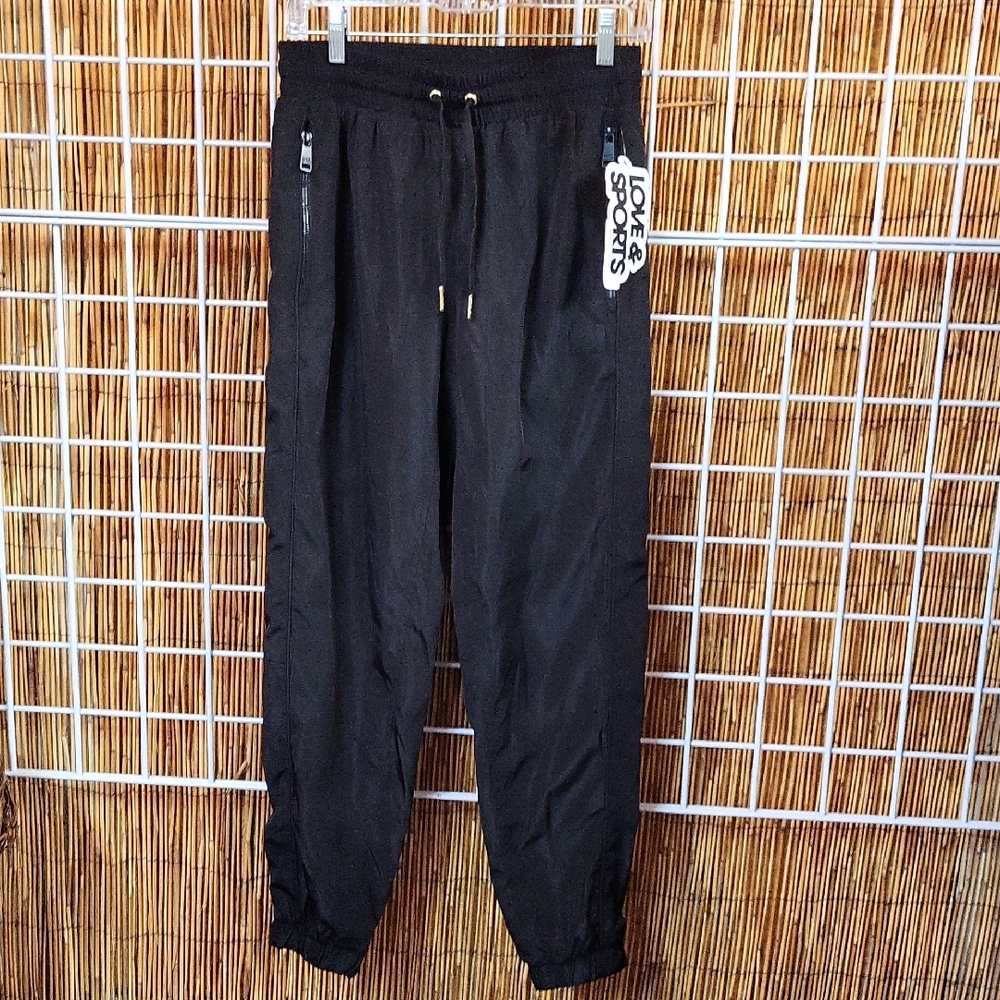 NWT, LOVE & SPORTS Black  Pants, SIZE XS